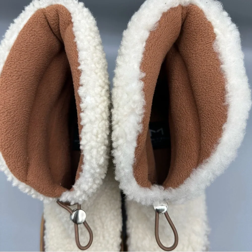Marc Fisher Boots Fur Women’s Winter Luxury Kamryn Style Size 7.5